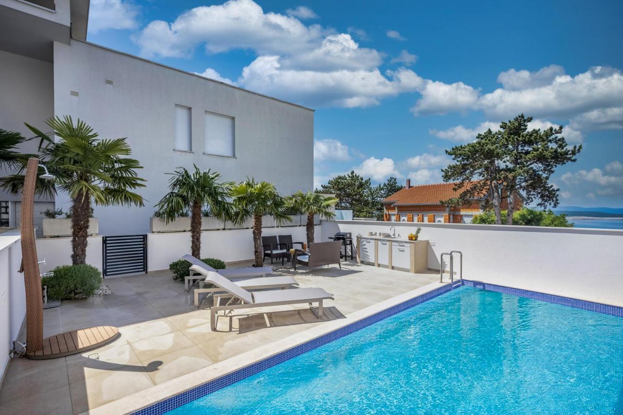 Adriatic Dream - Luxury Apartment & Private Pool Only For You Crikvenica Ngoại thất bức ảnh