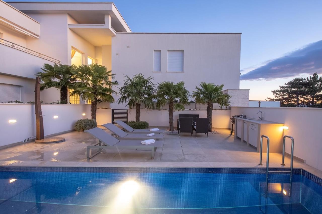 Adriatic Dream - Luxury Apartment & Private Pool Only For You Crikvenica Ngoại thất bức ảnh